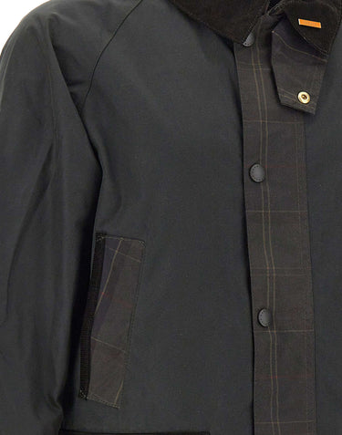 BARBOUR Giacca "Icons Patch Bedale" GREEN Uomo 
