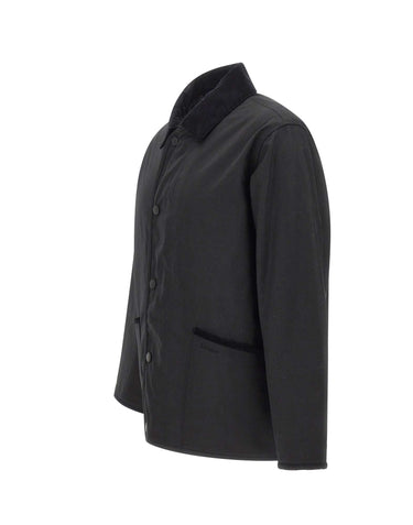 BARBOUR Giacca "Short Liddesdale" BLACK Uomo 