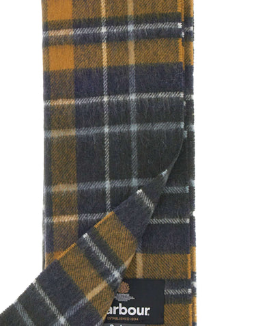 BARBOUR Sciarpa "New Check Tartan" MULTICOLOR Uomo 