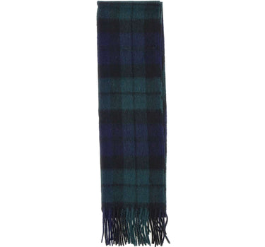BARBOUR Sciarpa in lana e cashmere BLUE Uomo 