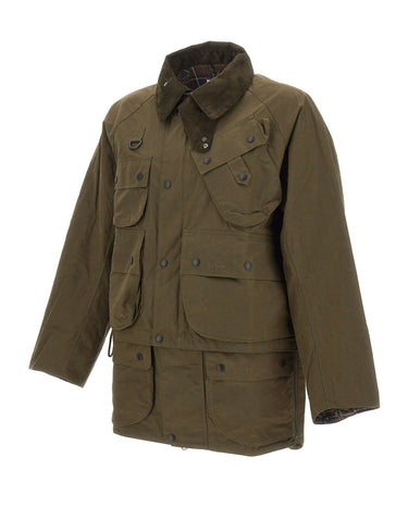 BARBOUR X NORBIT Giacca "3 in 1 Casual" GREEN Uomo 