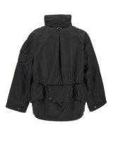 BARBOUR X NORBIT Giacca cerata in tessuto ripstop BLACK Uomo 