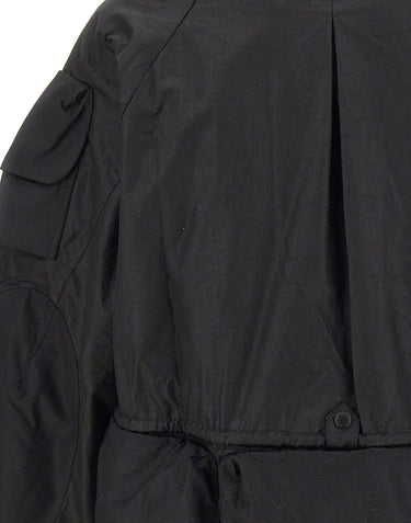 BARBOUR X NORBIT Giacca cerata in tessuto ripstop BLACK Uomo 