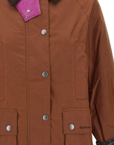 BARBOUR X PAUL SMITH Giacca "Beaufort" BROWN Donna 