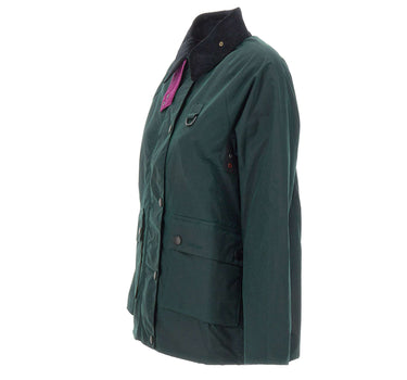 BARBOUR X PAUL SMITH Giacca "Long Spey" GREEN Donna 