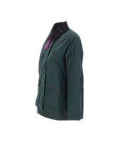 BARBOUR X PAUL SMITH Giacca "Long Spey" GREEN Donna 