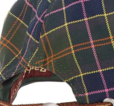 BARBOUR X PAUL SMITH Cappello da baseball tartan MULTICOLOR Uomo 