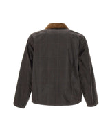 BARBOUR X PAUL SMITH Giacca "Transport Windowpane" BROWN Uomo 