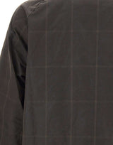 BARBOUR X PAUL SMITH Giacca "Transport Windowpane" BROWN Uomo 