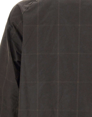 BARBOUR X PAUL SMITH Giacca "Transport Windowpane" BROWN Uomo 