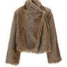 BB COUTURE Pelliccia "Brigitte" GREY Donna 
