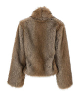 BB COUTURE Pelliccia "Brigitte" GREY Donna 