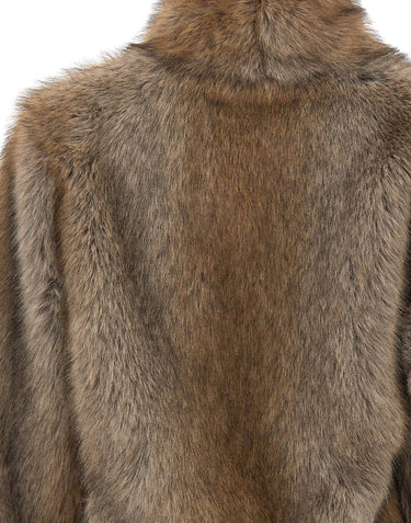 BB COUTURE Pelliccia "Brigitte" GREY Donna 
