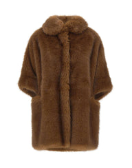 BB COUTURE Pelliccia "Farrah" BROWN Donna 