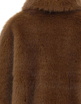 BB COUTURE Pelliccia "Farrah" BROWN Donna 