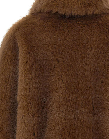 BB COUTURE Pelliccia "Farrah" BROWN Donna 