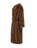 BB COUTURE Pelliccia "Farrah" BROWN Donna 