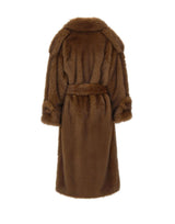 BB COUTURE Pelliccia "Farrah" BROWN Donna 
