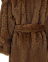 BB COUTURE Pelliccia "Farrah" BROWN Donna 