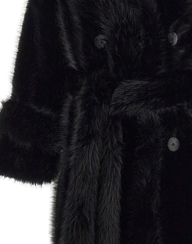 BB COUTURE Pelliccia "Jackie" BLACK Donna 