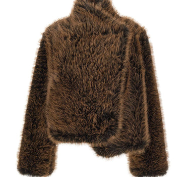 BB COUTURE Pelliccia "Susan" BROWN Donna 