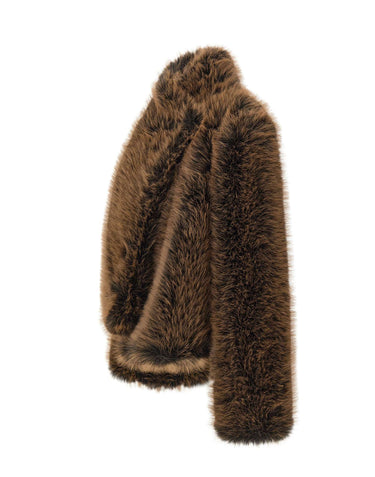 BB COUTURE Pelliccia "Susan" BROWN Donna 