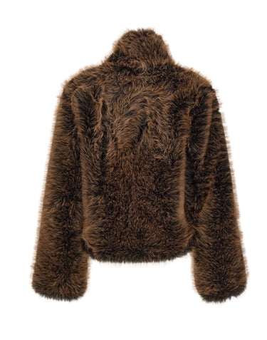 BB COUTURE Pelliccia "Susan" BROWN Donna 