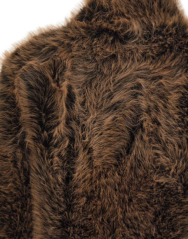 BB COUTURE Pelliccia "Susan" BROWN Donna 