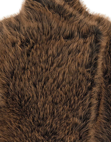 BB COUTURE Pelliccia "Susan" BROWN Donna 