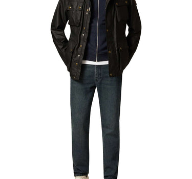 BELSTAFF "Fieldmaster Icon Jacket" BLACK Uomo 