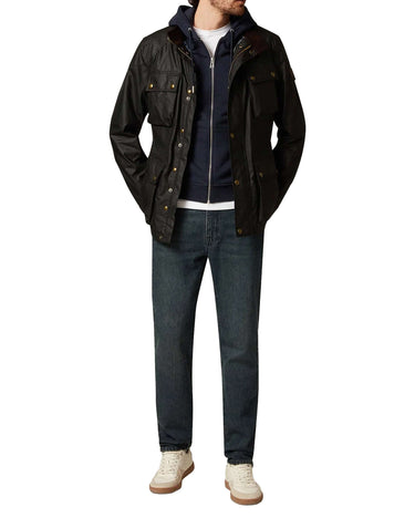 BELSTAFF "Fieldmaster Icon Jacket" BLACK Uomo 