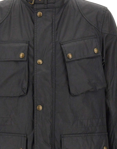 BELSTAFF "Fieldmaster Icon Jacket" BLACK Uomo 