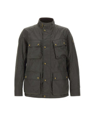 BELSTAFF "Fieldmaster Icon Jacket" GREEN Uomo 
