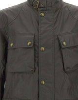 BELSTAFF "Fieldmaster Icon Jacket" GREEN Uomo 