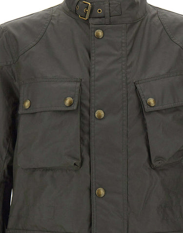 BELSTAFF "Fieldmaster Icon Jacket" GREEN Uomo 
