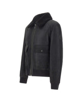 BELSTAFF "Northwind Shearling Jacket" BLACK Uomo 