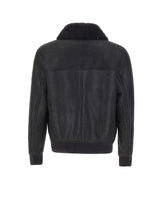 BELSTAFF "Northwind Shearling Jacket" BLACK Uomo 