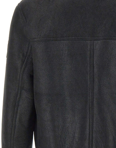 BELSTAFF "Northwind Shearling Jacket" BLACK Uomo 