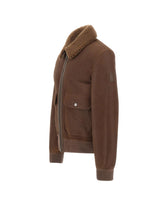BELSTAFF "Northwind Shearling Jacket" BROWN Uomo 