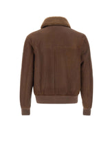 BELSTAFF "Northwind Shearling Jacket" BROWN Uomo 