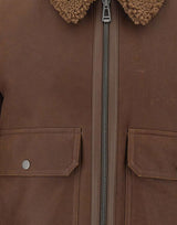 BELSTAFF "Northwind Shearling Jacket" BROWN Uomo 