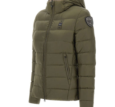 BLAUER Piumino "Charme" GREEN Donna 