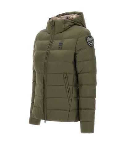BLAUER Piumino "Charme" GREEN Donna 
