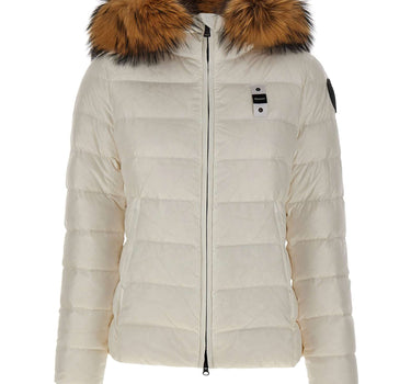 BLAUER Piumino "Arcadia" WHITE Donna 