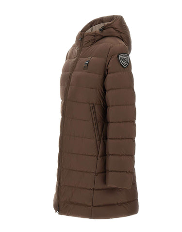 BLAUER Piumino "Agnes" BROWN Donna 