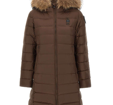 BLAUER Piumino "Kristin" BROWN Donna 