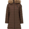 BLAUER Piumino "Kristin" BROWN Donna 