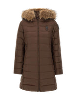 BLAUER Piumino "Kristin" BROWN Donna 
