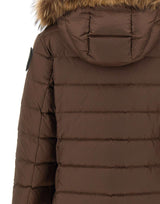 BLAUER Piumino "Kristin" BROWN Donna 