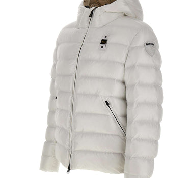 BLAUER Piumino "Adams" WHITE Uomo 